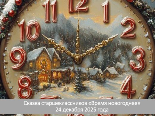 ФЭШ встречает Новый год! Сказка старшеклассников «Время новогоднее»